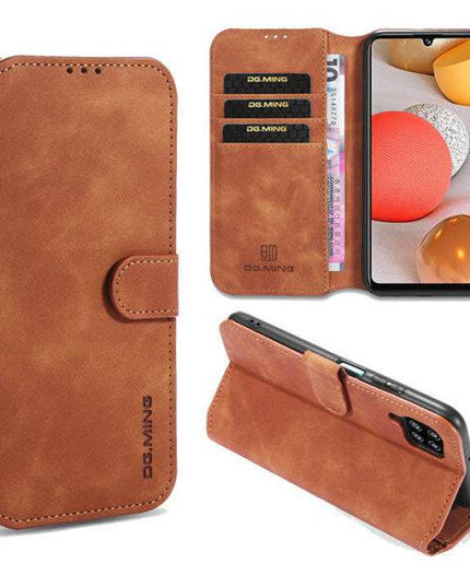 Wallet Stand PU Leather Case For Samsung Galaxy A42 - Libiyi
