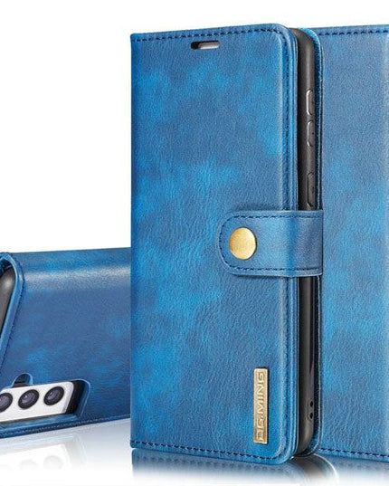 Magnetic 2-in-1 Detachable Leather Wallet Case For Samsung S21 - Libiyi