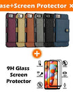 brown / iPhone 6/6S / Case+[2 Pack] Screen Protectors