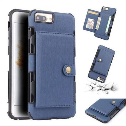 Security Copper Button Protective Case For iPhone 7Plus/8Plus - Libiyi