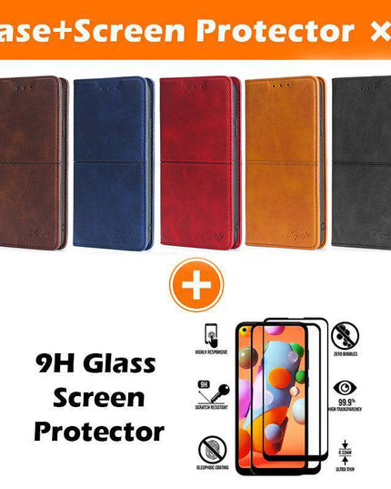 TPU + PU Leather Phone Cover Case for Samsung A51 - Libiyi