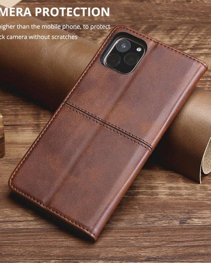 TPU + PU Leather Phone Cover Case for iPhone 12Pro Max - Libiyi