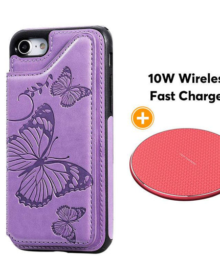 New Luxury Embossing Wallet Cover For iPhone SE2020&7/8-Fast Delivery - Libiyi