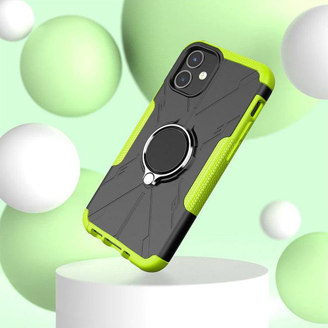 Robot 3 in 1 Heavy Duty Defender Case For iPhone 12 Mini - Libiyi