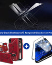 Red / For iPhone X/XS / With Screen Protector