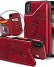 Rouge / Pour iPhone XS Max / Cas seulement