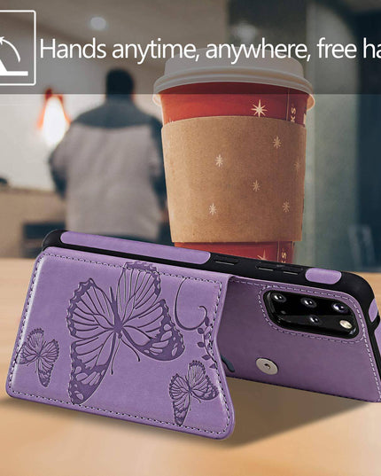New Luxury Embossing Wallet Cover For SAMSUNG S20 Plus-Fast Delivery - Libiyi