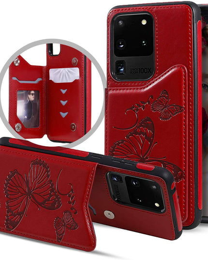New Luxury Embossing Wallet Cover For SAMSUNG S20 Ultra-Fast Delivery - Libiyi