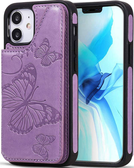 2022  New Luxury Embossing Wallet Cover For iPhone - Libiyi