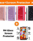 Rosa ouro / iPhone 13 Pro Máx. / Capa + [2 pacotes] protetores de tela
