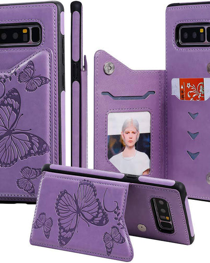 New Luxury Embossing Wallet Cover For SAMSUNG Note 8-Fast Delivery - Libiyi