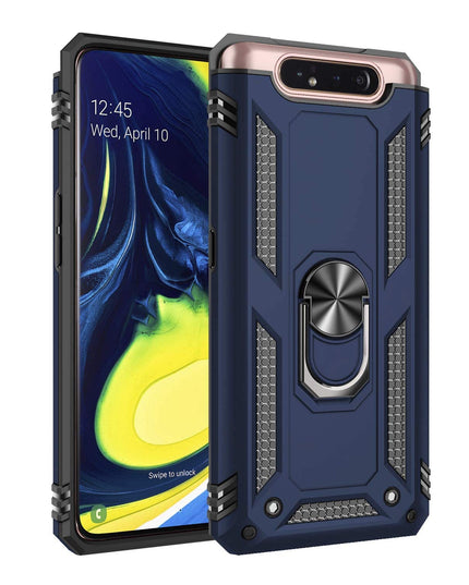 Luxury Armor Ring Bracket Phone Case For Samsung A80-Fast Delivery - Libiyi