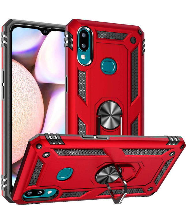 Luxury Armor Ring Bracket Phone Case For Samsung A20E-Fast Delivery - Libiyi