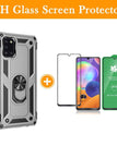 Silver / A31 / With Screen Protector