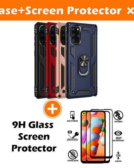 Luxury Armor Ring Bracket Phone Case For Samsung Note 20 Ultra-Fast Delivery - Libiyi