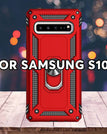 Vermelho / S10 Plus / Somente caso