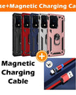 Rouge / S20 Ultra / Avec câble de chargement magnétique