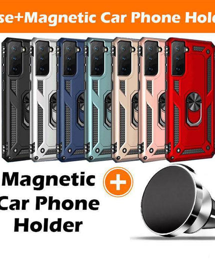 Luxury Armor Ring Bracket Phone Case For Samsung S21(5G) - Libiyi