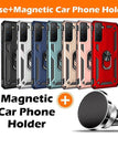 Vermelho / S21FE(5G) / Com suporte magnético para telefone para carro