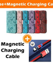 Red / Samsung A12 / With Magnetic Charging Cable