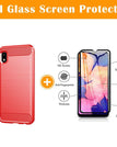 Red / A10E / With Screen Protector