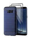 Blue / S8 Plus / With 2-Pack Screen Protectors