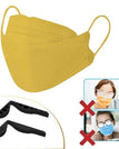 Amarelo / 10 PCS / Acessório adulto+antiembaçante para óculos