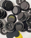 Black Breathing Valves(50PCS)